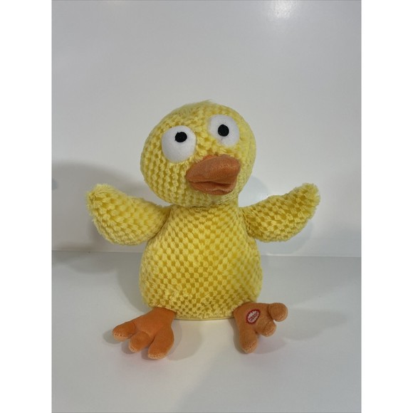 Hallmark WACKY DOODLE DANDY Animated Plush Yellow Duck "Chicken Dance" Work - Picture 1 of 7